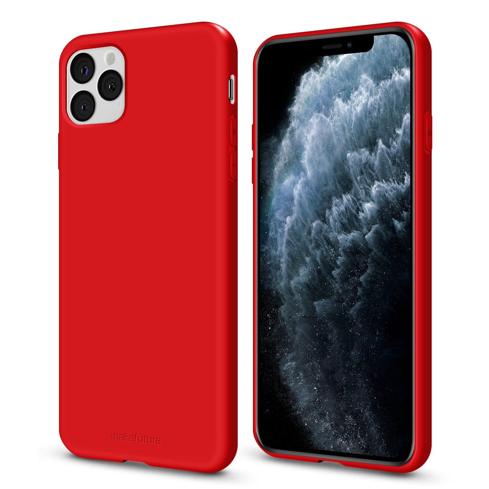 Чохол до мобільного телефона MakeFuture Flex Case (Soft-touch TPU) Apple iPhone 11 Pro Max Red (MCF-AI11PMRD) зображення 2