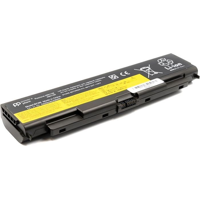 Аккумулятор для ноутбука LENOVO ThinkPad T440p (45N1144, LOW540LH) 11.1V 5200mAh PowerPlant (NB480395) изображение 3
