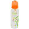 Бутылочка для кормления Baby Team с латексной соской, 250 мл 0+ оранж (1310_оранжевый) изображение 2
