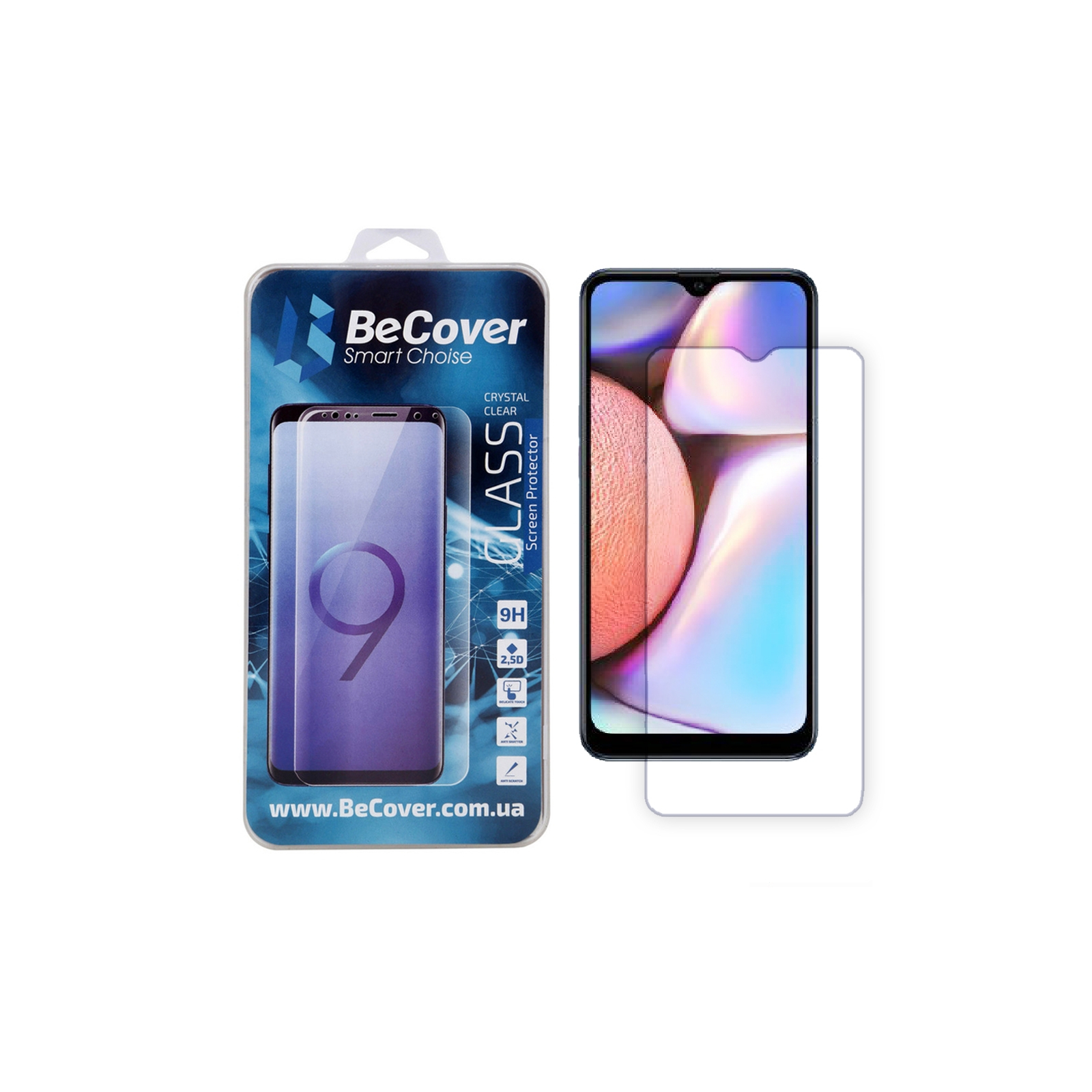 Скло захисне BeCover Samsung Galaxy A10s 2019 SM-A107 Crystal Clear Glass (704117)