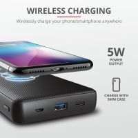 Батарея універсальна Trust Primo QI 20000 mAh Black (23565_TRUST) зображення 12
