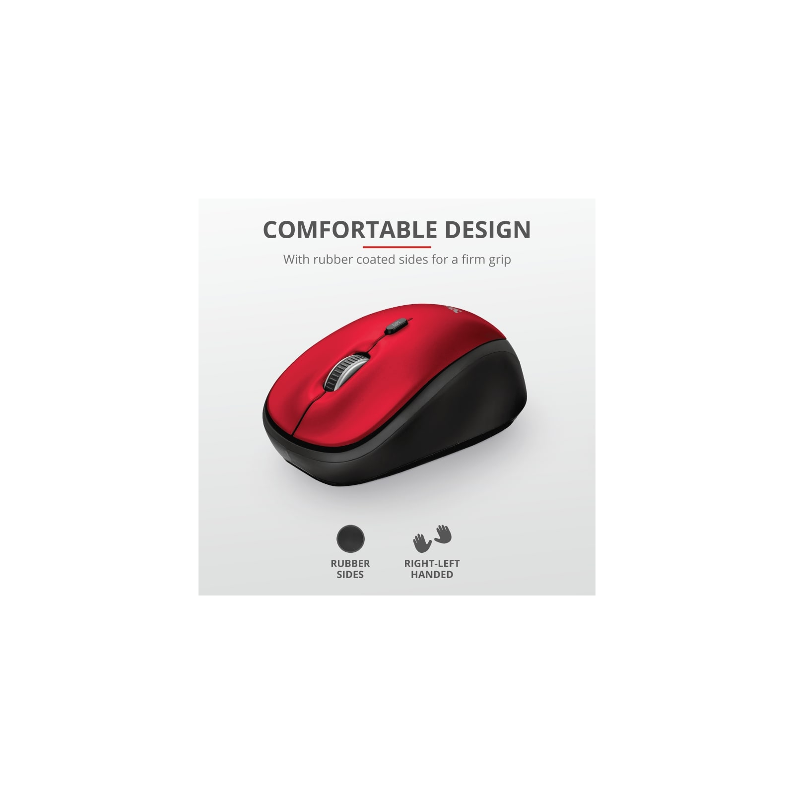 Чохол до ноутбука Trust 15.6" Yvo Mouse & Sleeve Red + mouse (23455) зображення 8