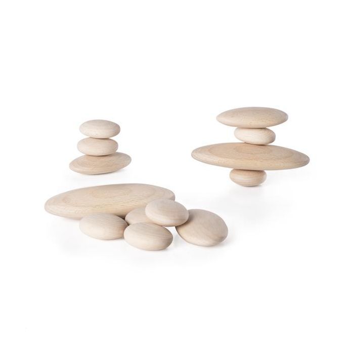 Игровой набор Guidecraft Набор блоков Natural Play Деревянный булыжник (G6771) изображение 2