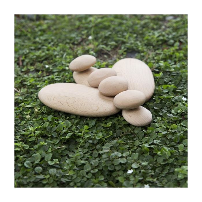 Игровой набор Guidecraft Набор блоков Natural Play Деревянный булыжник (G6771) изображение 4