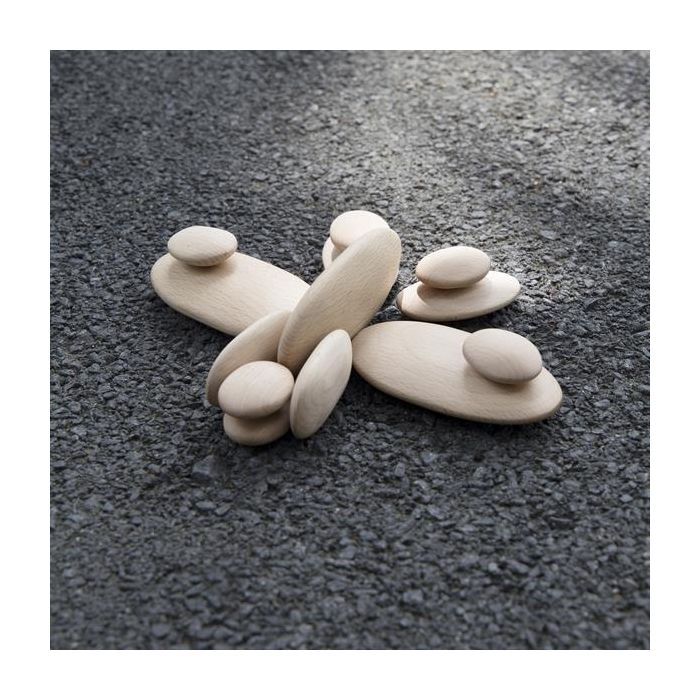 Игровой набор Guidecraft Набор блоков Natural Play Деревянный булыжник (G6771) изображение 5