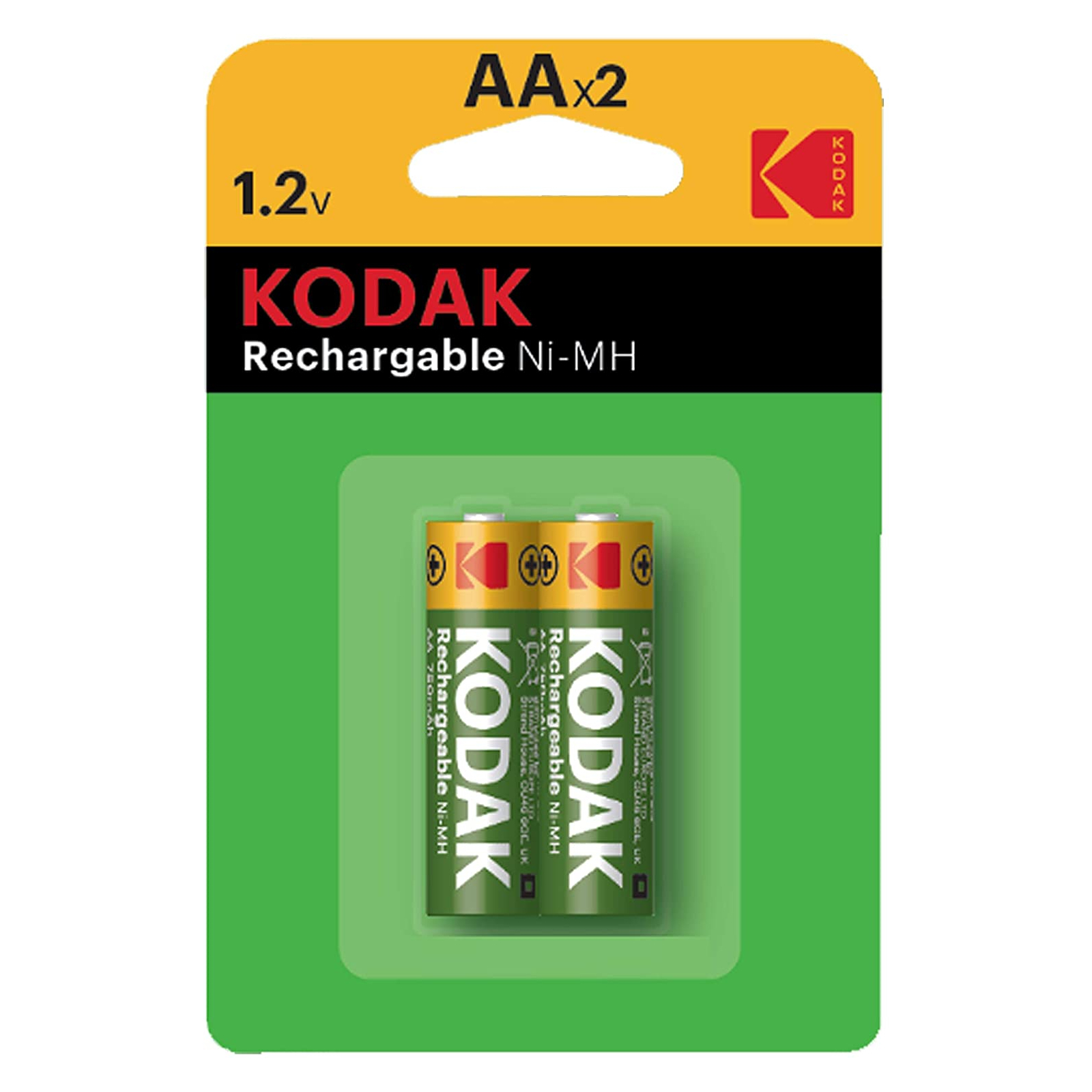 Аккумулятор Kodak AA 2600 mAh HR6 NI-MH * 2 (30955080)