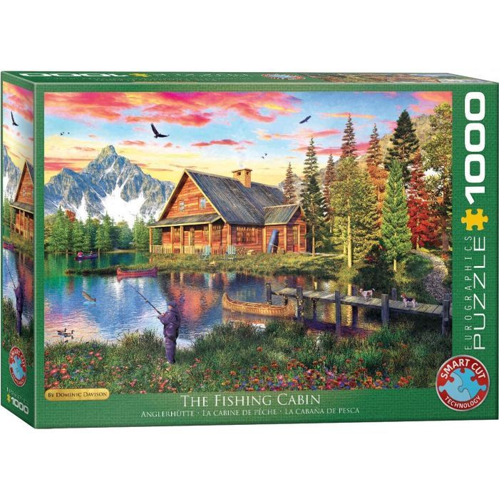 Пазл Eurographics Рыбацкий домик. Доминик Дэвисон, 1000 элементов (6000-5376)
