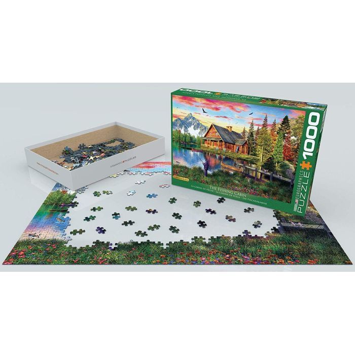 Пазл Eurographics Рыбацкий домик. Доминик Дэвисон, 1000 элементов (6000-5376) изображение 2