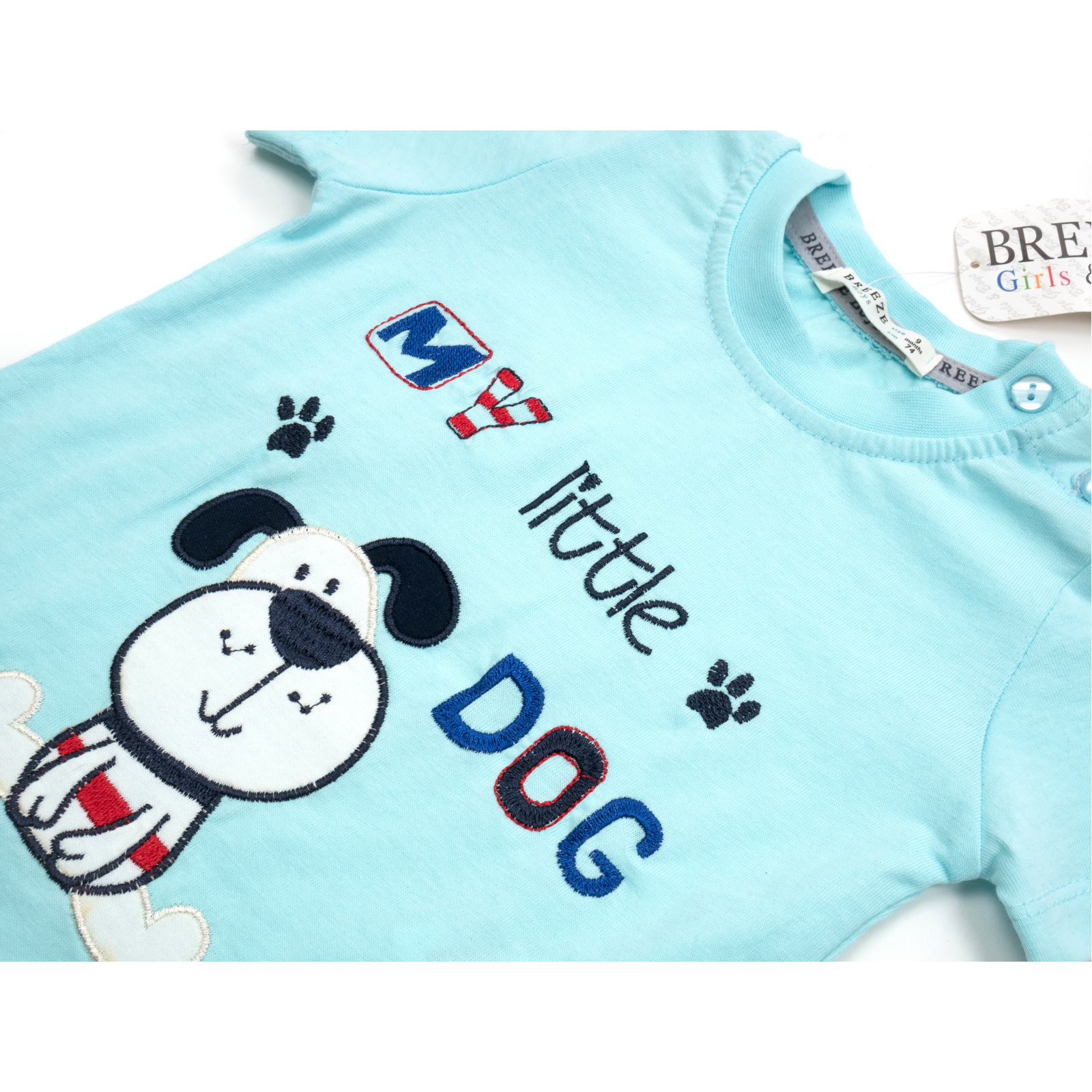 Набір дитячого одягу Breeze "MY LITTLE DOG" (14306-92B-blue) зображення 7