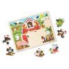 Пазл Melissa&Doug в рамке Ферма, 24 элемента (MD19061) изображение 2