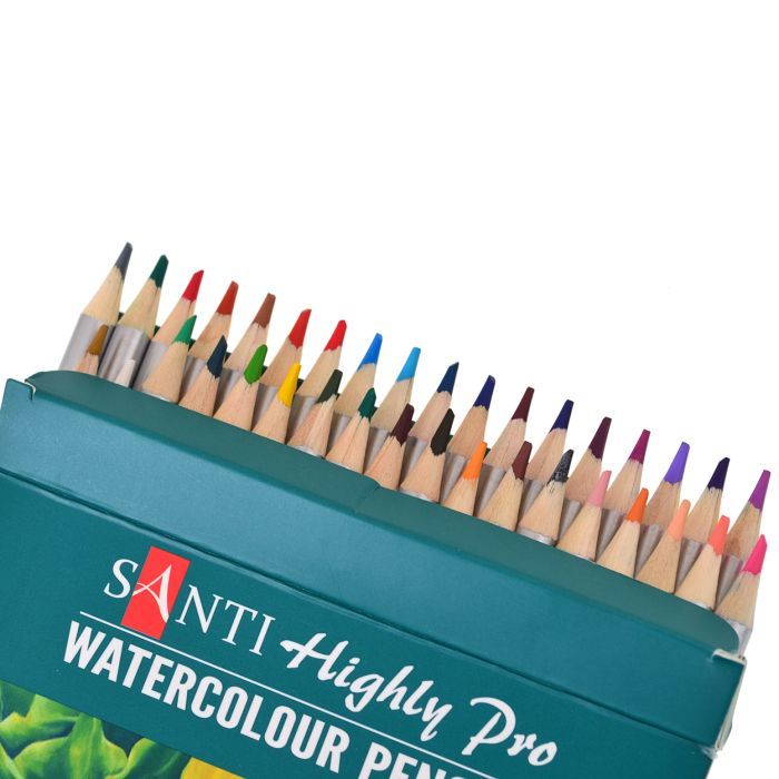 Олівці кольорові Santi Highly Pro 36 шт акварельні (742387) зображення 2