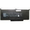 Аккумулятор для ноутбука Dell Latitude 7280 F3YGT, 7500mAh (60Wh), 4cell, 7.6V, Li-ion (A47413)