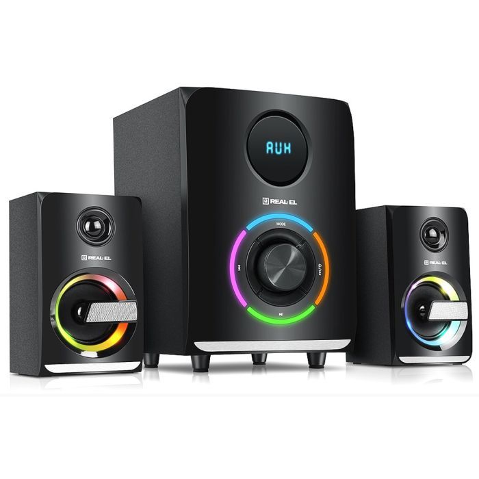 Акустична система REAL-EL M-580 Black зображення 5