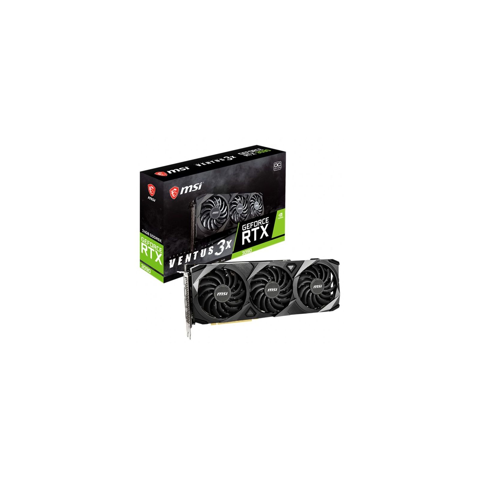MSI GeForce RTX3090 vents 3x 24gb ジャンク MSI GeForce RTX3090