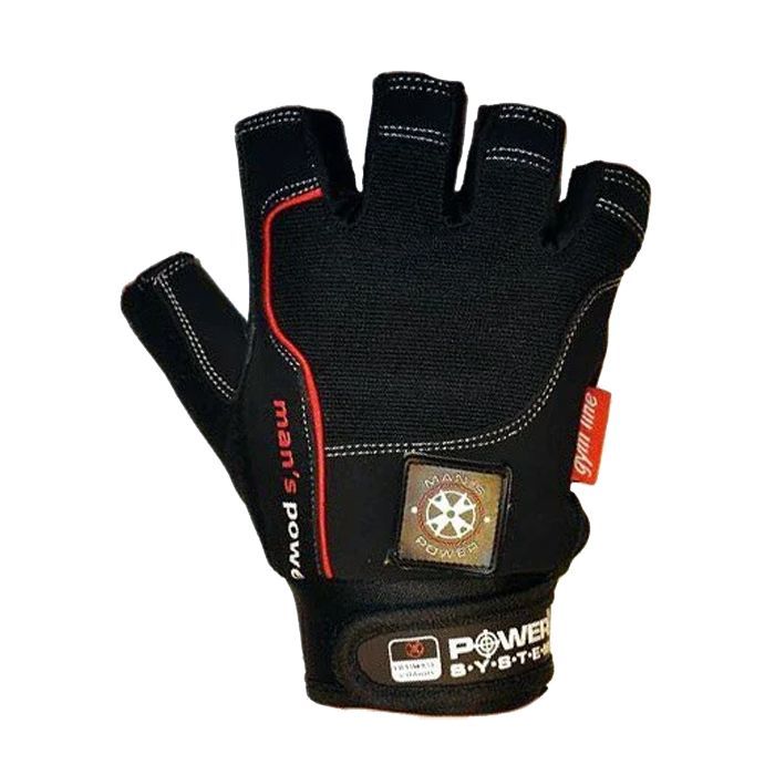 Перчатки для фитнеса Power System Mans Power PS-2580 Black/Grey M (PS-2580_M_Black-grey)