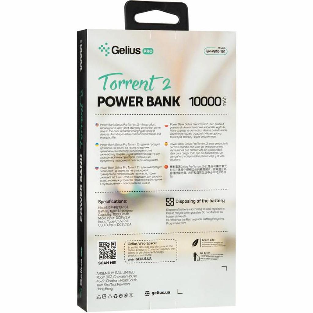 Батарея універсальна Gelius Pro Torrent 2 GP-PB10-151 10000mAh Black (00000078423) зображення 10