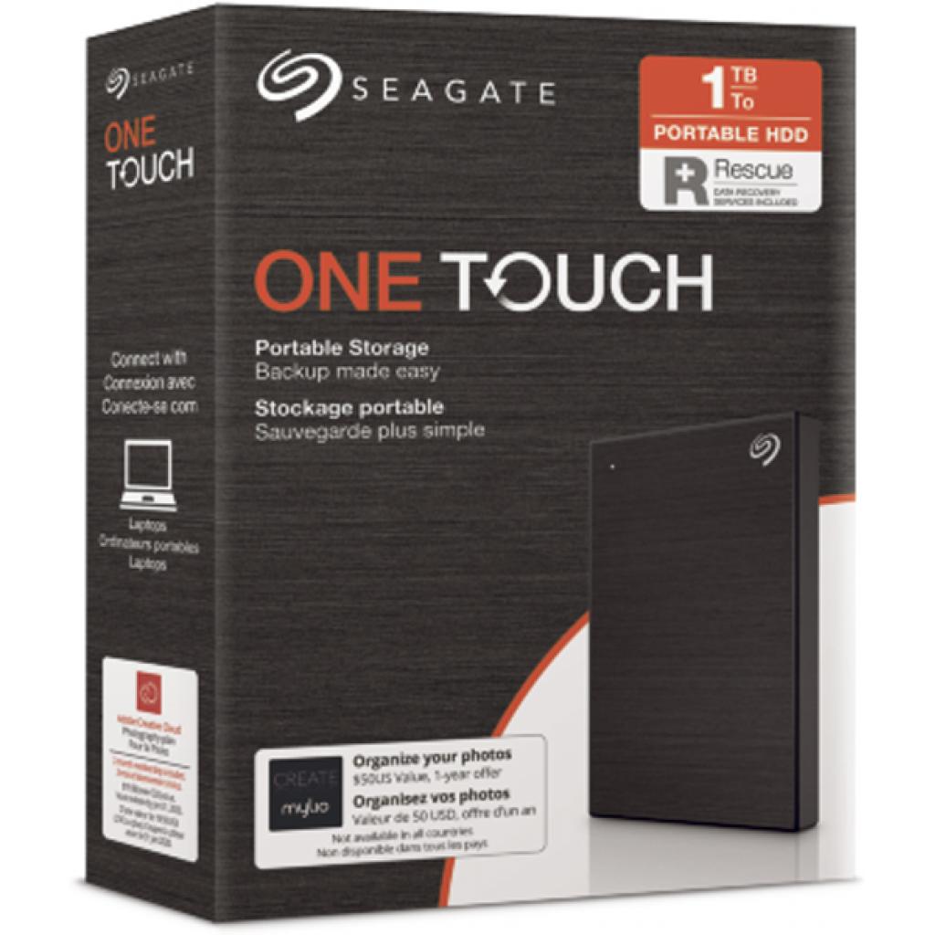 Внешний жесткий диск 2.5" 1TB One Touch USB 3.2 Seagate (STKB1000400) изображение 8