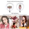 Набор блогера Puluz Ring USB LED lamp PKT3061B 11.8" + tripod 1.65 м (PKT3061B) изображение 6