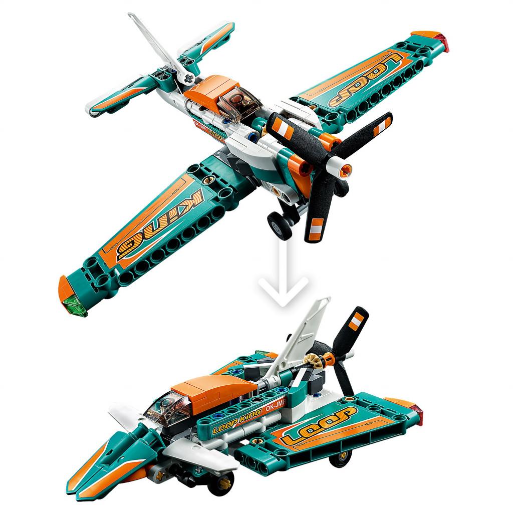 Конструктор LEGO Technic Спортивний літак 154 деталі (42117) зображення 5
