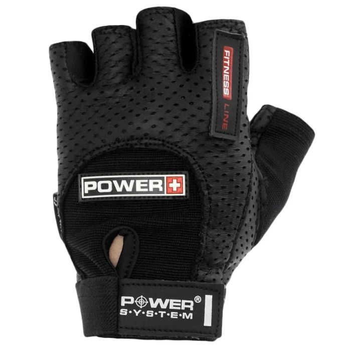Рукавички для фітнесу Power System Power Plus PS-2500 Black M (PS-2500_M_Black) зображення 2