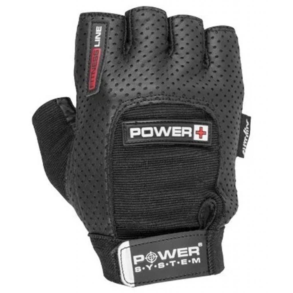 Перчатки для фитнеса Power System Power Plus PS-2500 Black/Grey M (PS-2500_M_Black-grey) изображение 3