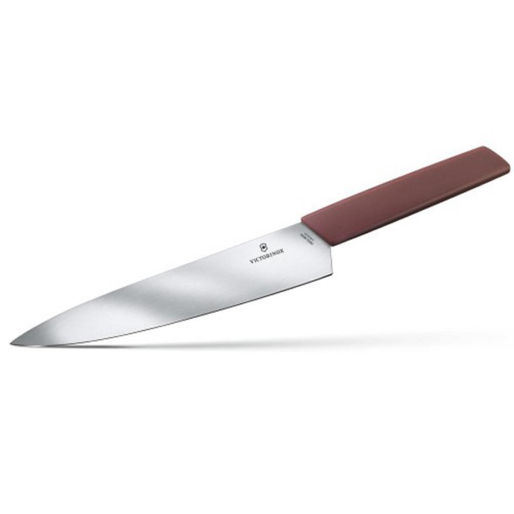 Кухонный нож Victorinox Swiss Modern 22 см Burgundy (6.9016.221B) изображение 4