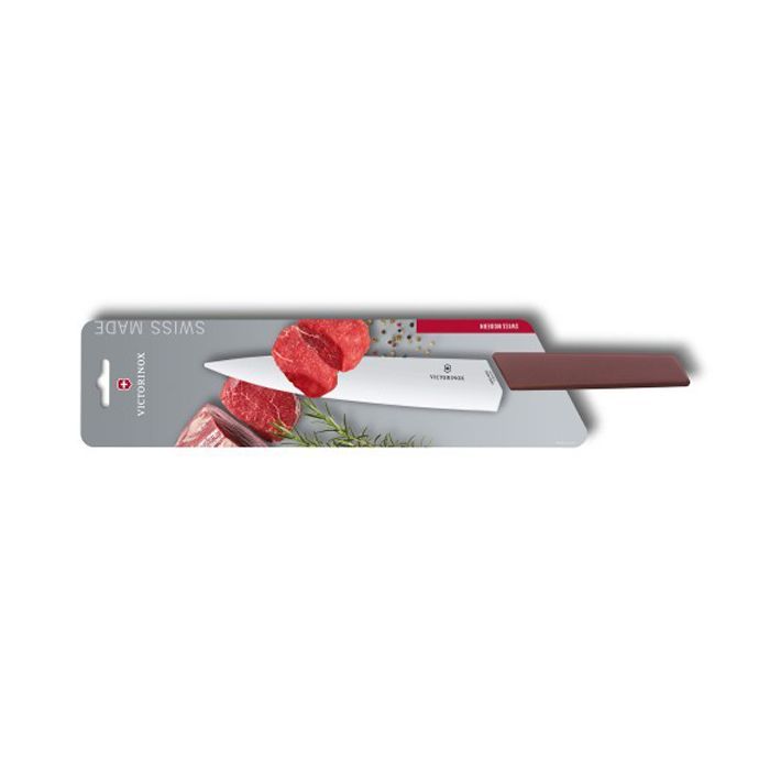 Кухонный нож Victorinox Swiss Modern 22 см Burgundy (6.9016.221B) изображение 5