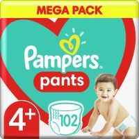 Подгузники Pampers трусики Pants Maxi Размер 4+ (9-15 кг) 102 шт. (8006540069479)