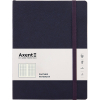 Книга записная Axent Partner Soft L 190х250 мм в гибкой обложке 96 листов в клетк (8615-02-A)