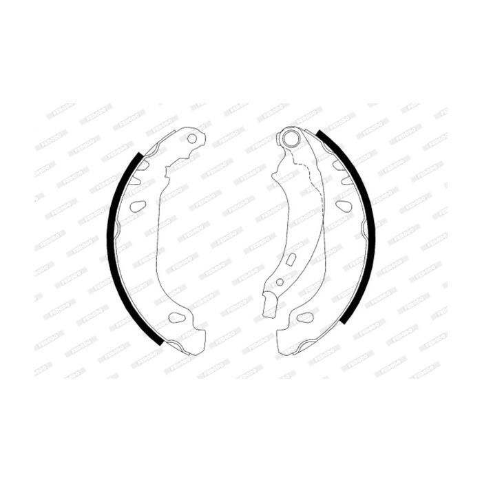 Гальмівні колодки FERODO FSB584 зображення 2