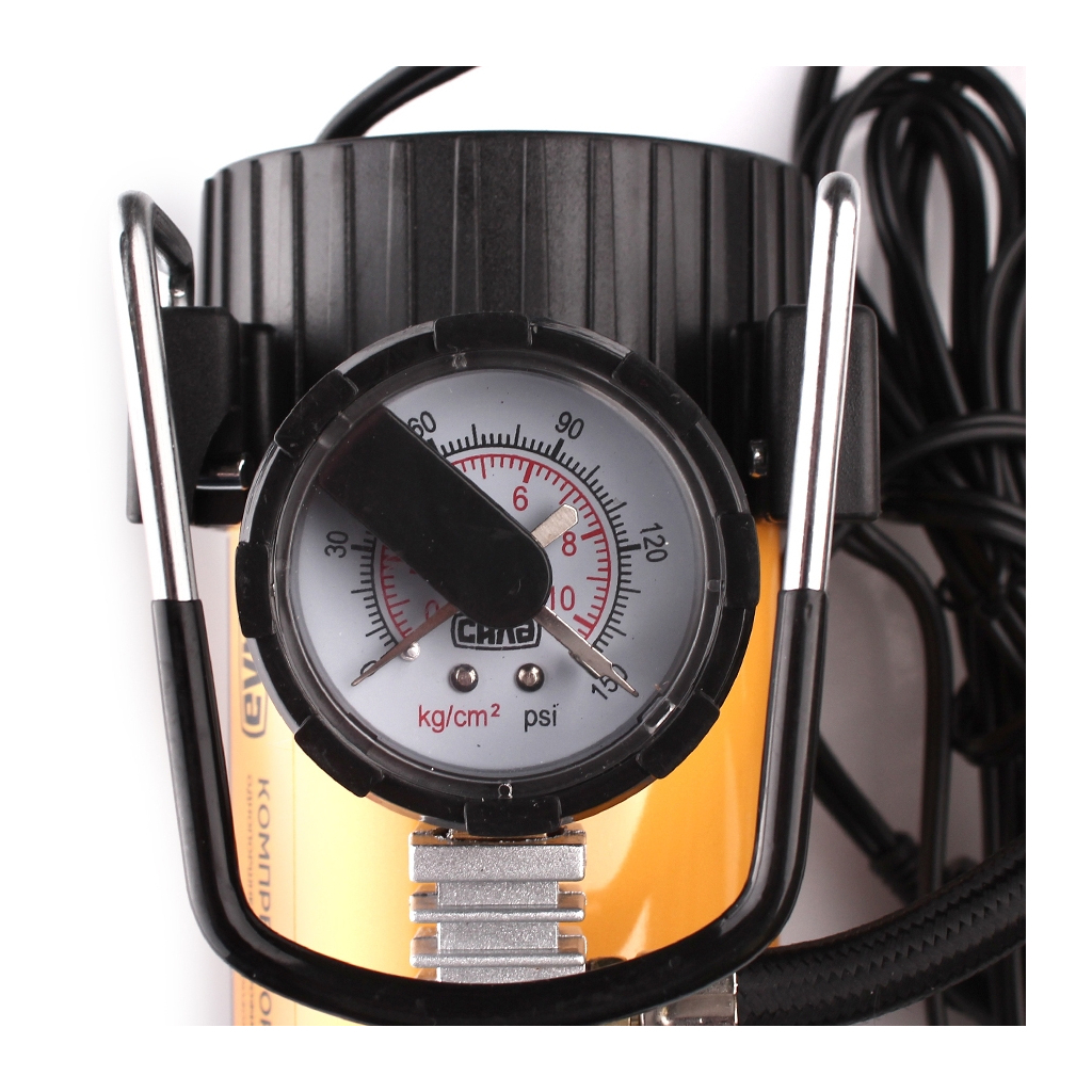 Автомобильный компрессор СИЛА Усиление с автостопом 37л / мин, 10 Атм (900405) изображение 3
