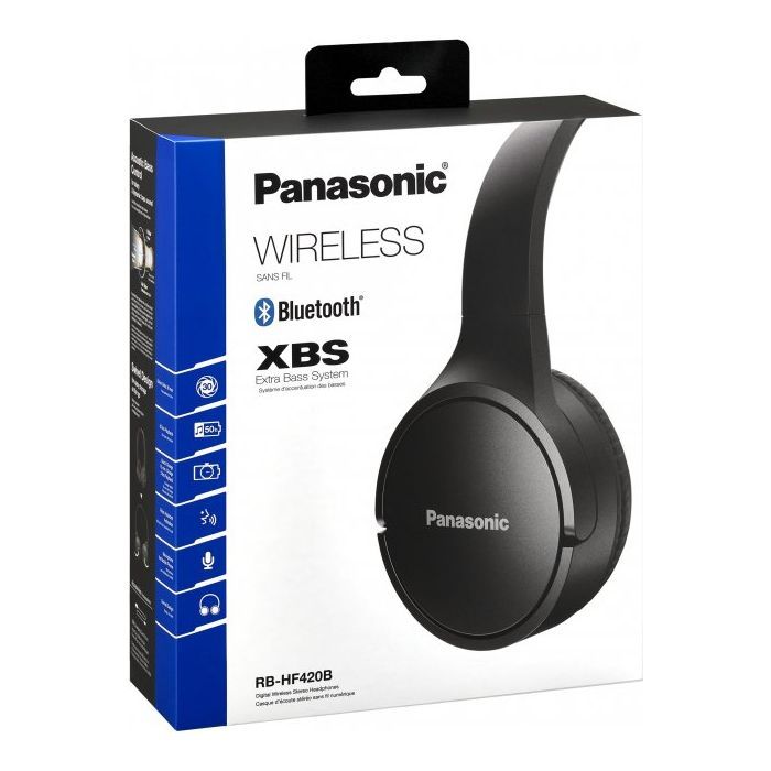 Навушники Panasonic RB-HF420BGEA Blue (RB-HF420BGEA) зображення 5