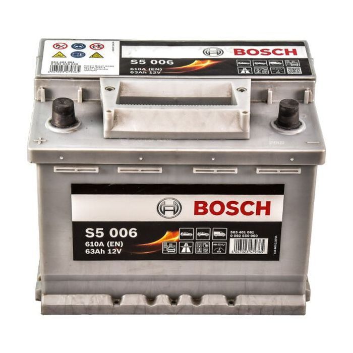 Аккумулятор автомобильный Bosch 63А (0 092 S50 060)