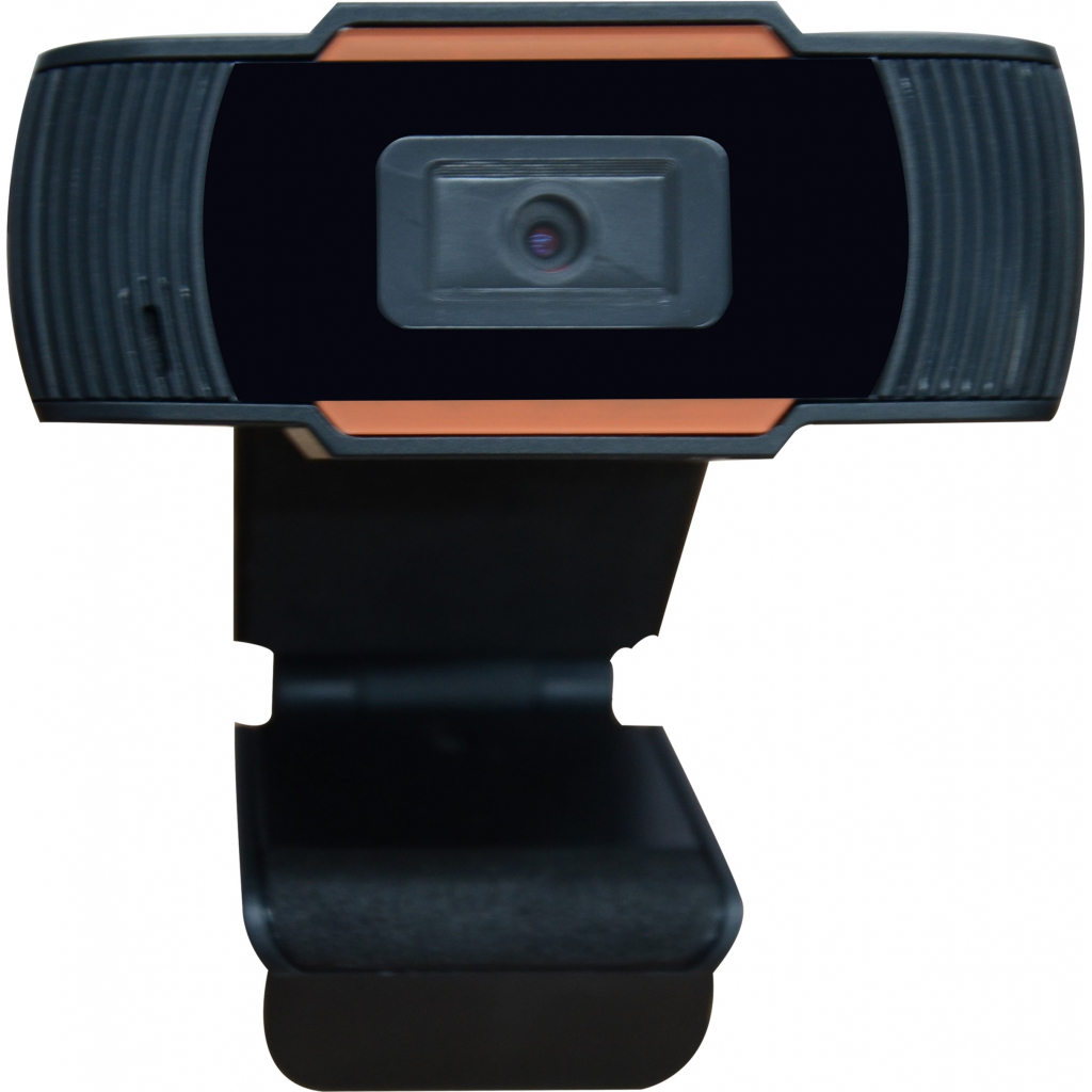 Веб-камера Okey HD 720P Black/Orange (WB100) зображення 3