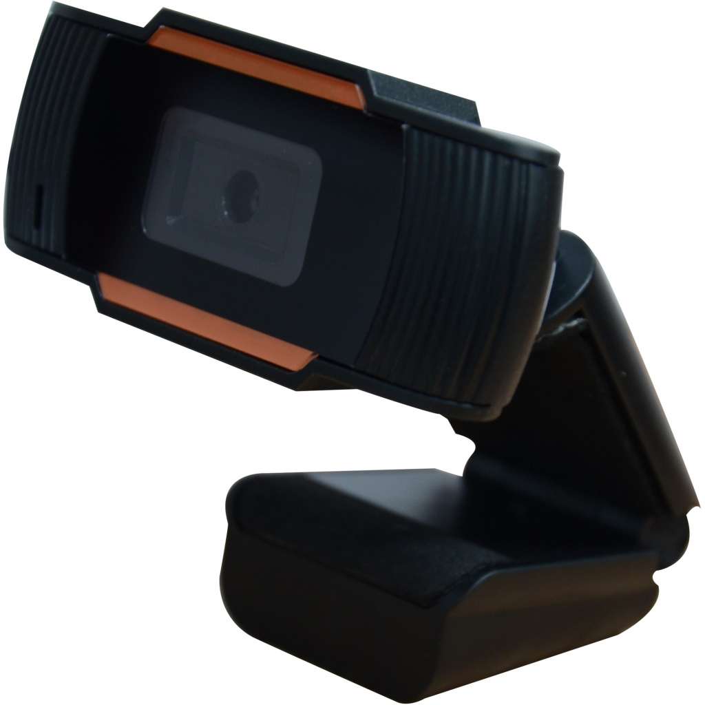 Веб-камера Okey HD 720P Black/Orange (WB100) зображення 4