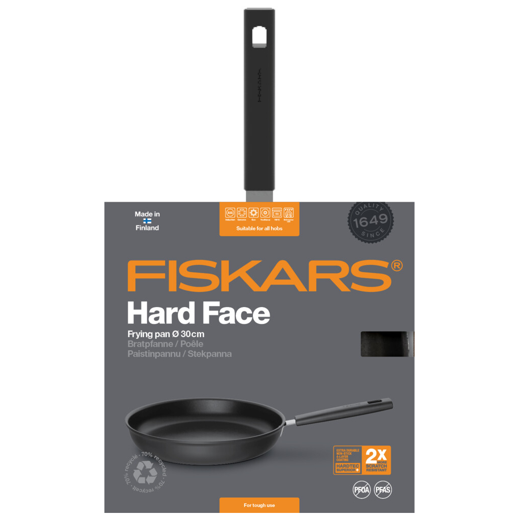 Сковорода Fiskars Hard Face 30 см (1052225) изображение 3