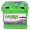 Аккумулятор автомобильный GREEN POWER 50Ah (000022355)