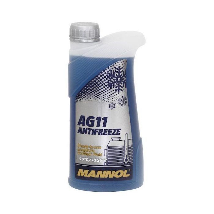 Антифриз Mannol AG 11 (-40) Longterm син, 1л (MN4011-1)
