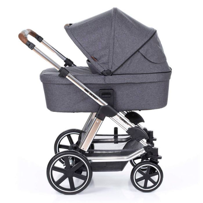 Коляска ABC design 2 в 1 Turbo Diamond Collection Asphalt (1200144/1907) изображение 3