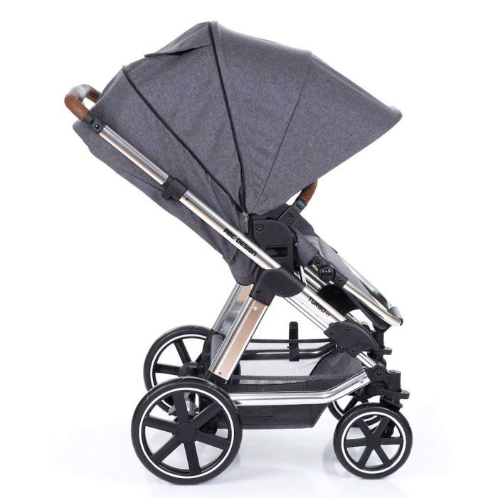 Коляска ABC design 2 в 1 Turbo Diamond Collection Asphalt (1200144/1907) изображение 6