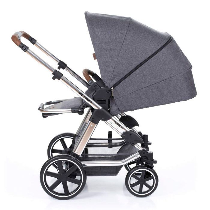 Коляска ABC design 2 в 1 Turbo Diamond Collection Asphalt (1200144/1907) изображение 8