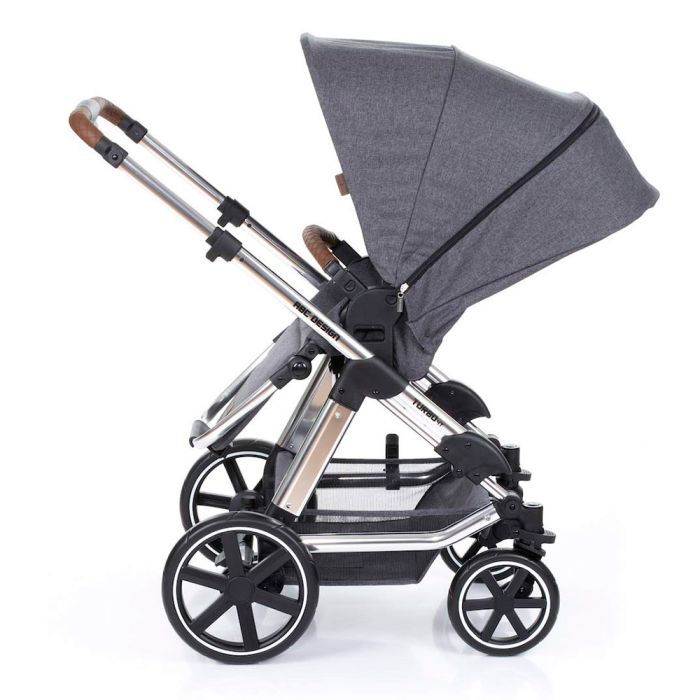 Коляска ABC design 2 в 1 Turbo Diamond Collection Asphalt (1200144/1907) изображение 9