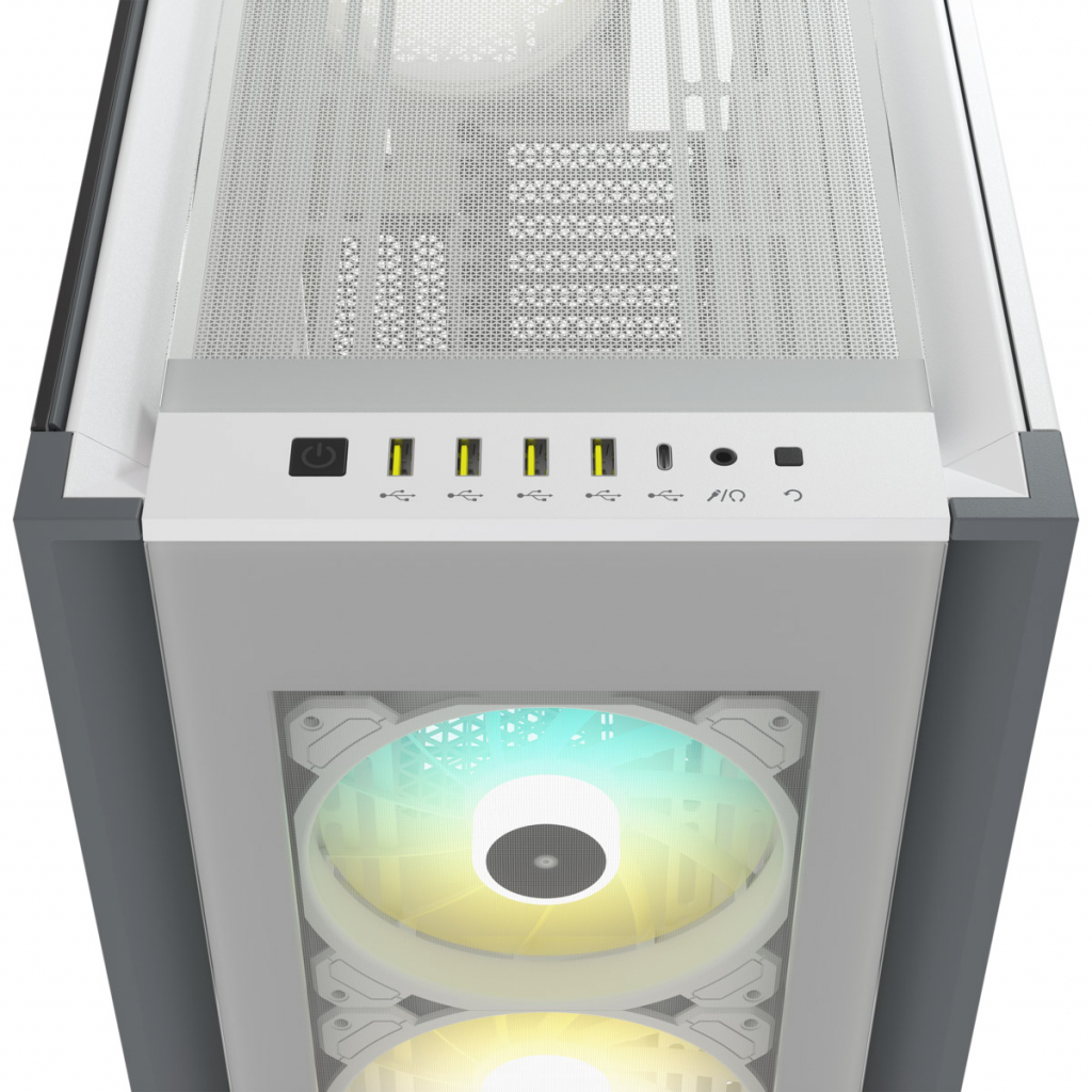 Корпус Corsair iCUE 7000X RGB Tempered Glass White (CC-9011227-WW) зображення 3