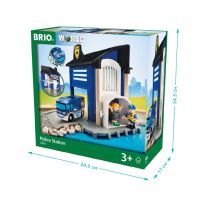 Железная дорога Brio Полицейский участок, 6 элементов (33813) изображение 7