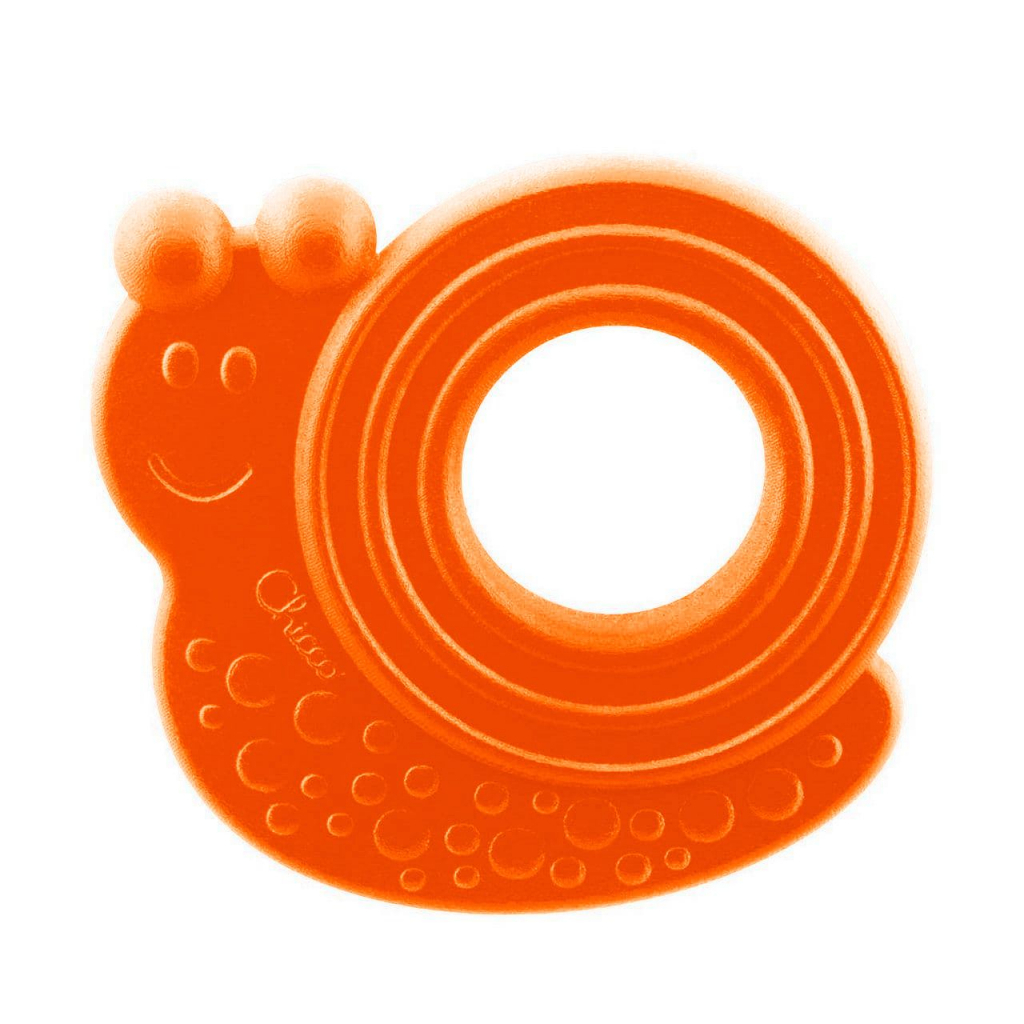 Прорезыватель Chicco Улитка серии ECO+ оранжевая (10490.00.01)