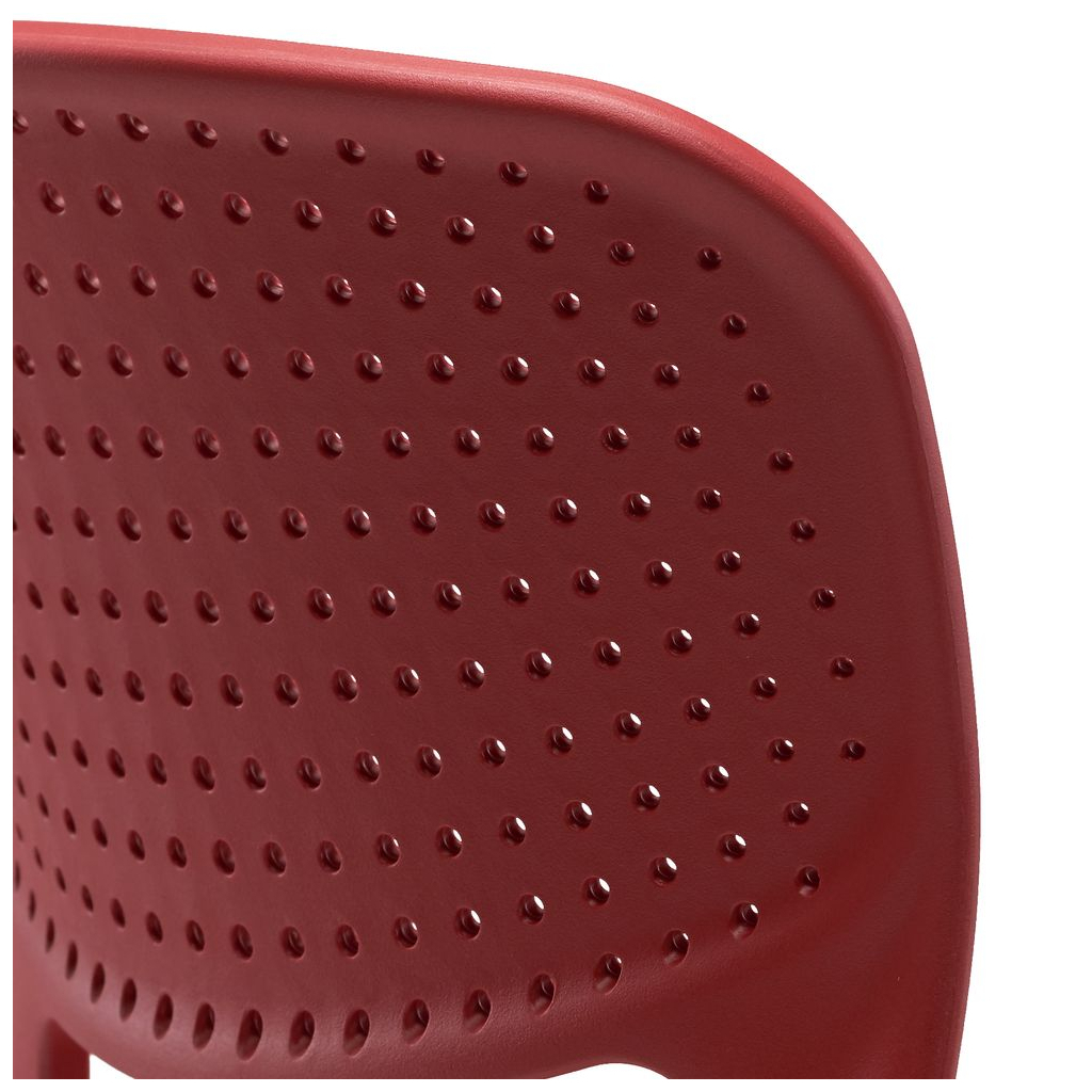 Кухонный стул Concepto Spark красный кармин (DC689-CARMINE RED) изображение 4