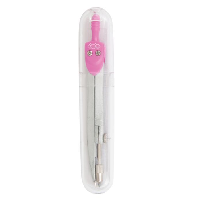 Циркуль ZiBi BASIS в твердом футляре , розовый KIDS Line (ZB.5301BS-10)