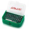 Набор бит Toptul для шуруповерта 31ед. 1/4" SL;PH;PZ;TORX;HEX + магнитный дер (GAAW3101)