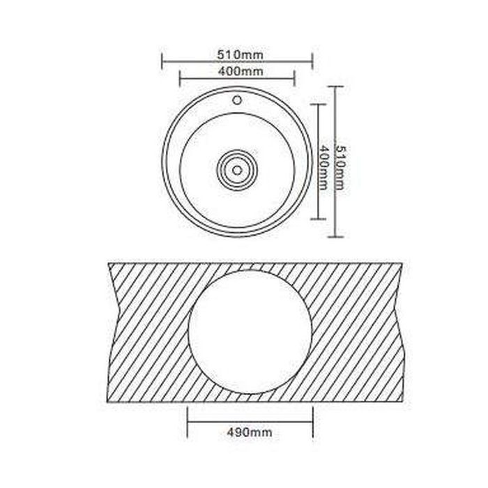 Мойка кухонная Interline RONDO sateen изображение 9