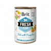 Консервы для собак Brit Fresh Fish/Pumpkin 400 г (с рыбой и тыквой) (8595602533923)